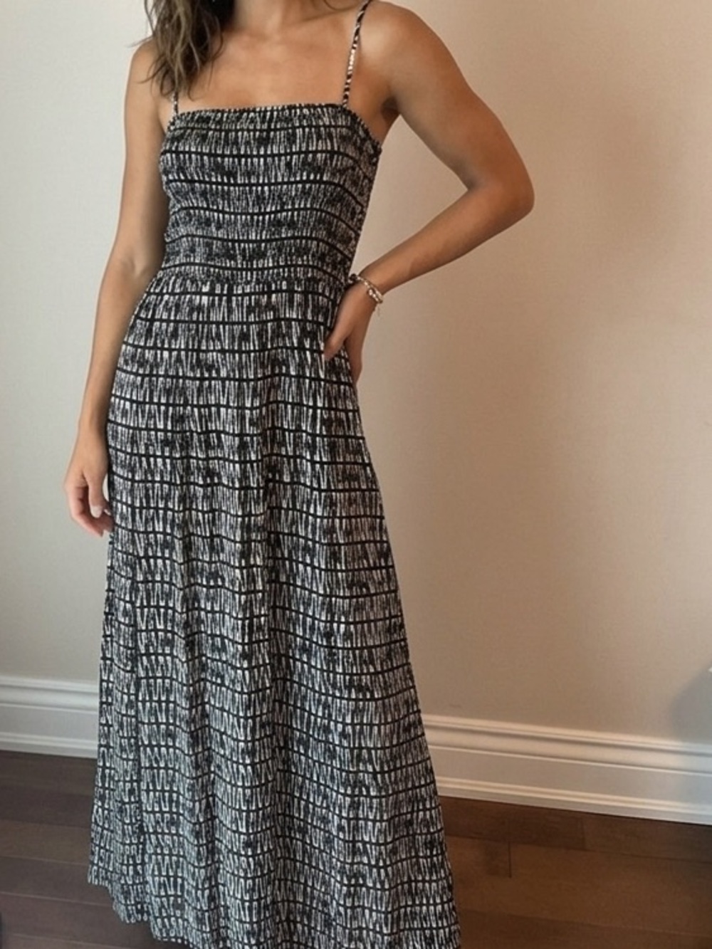 Reitmans Smocked Maxi Dress